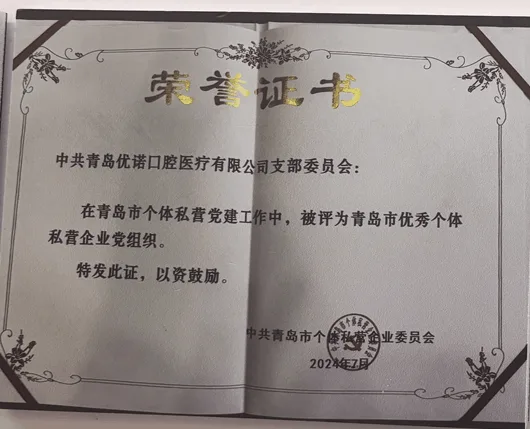 青岛市优秀个体私营企业党组织