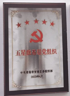 中共青岛市南区区委组织部 五星级基层党组织